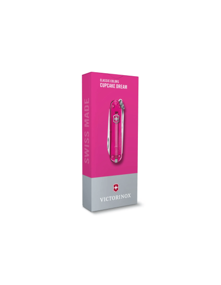 Navaja Suiza Victorinox Classic SD Colors Translucent Cupcake Dream 58mm 7 funciones