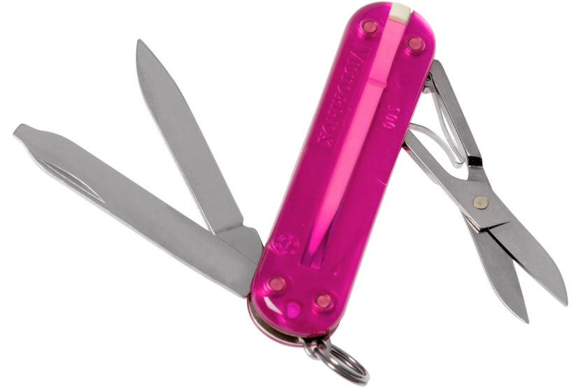 Victorinox Swiss Pocket Knife Classic SD Colors Translucent Cupcake Dream 58mm 7 funktioner