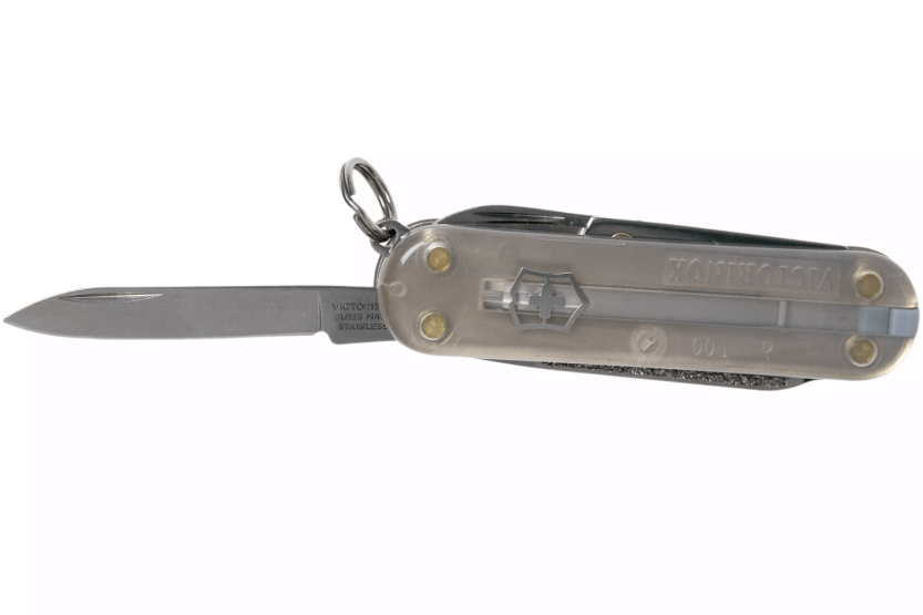 Victorinox Swiss Pocket Knife Classic SD Colors Translucent Mystical Morning 58mm 7 functions