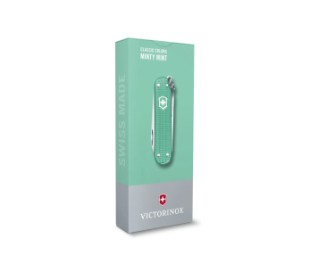 Victorinox schweizisk fickkniv Classic Alox Colors Minty Mint 58mm 5 funktioner 2