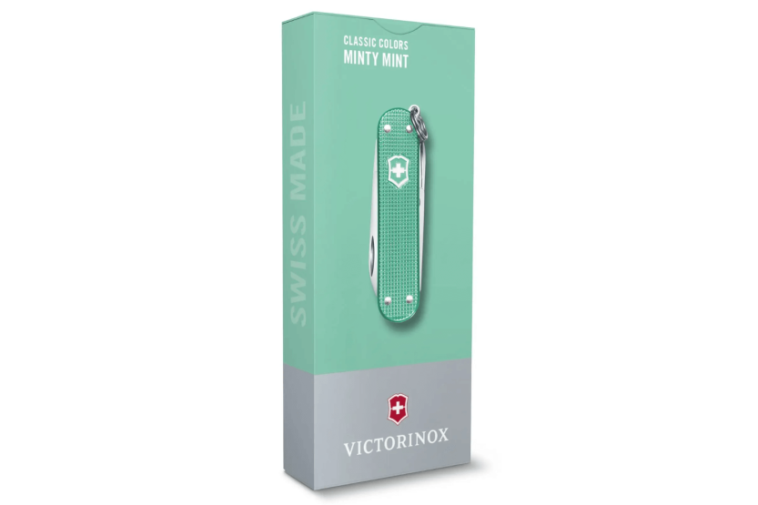 Schweizer Messer Victorinox Classic Alox Colors Minty Mint 58mm 5 Funktionen