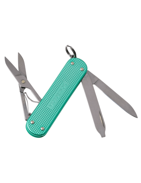 Victorinox Swiss Pocket Knife Classic Alox Colors Minty Mint 58mm 5 functions
