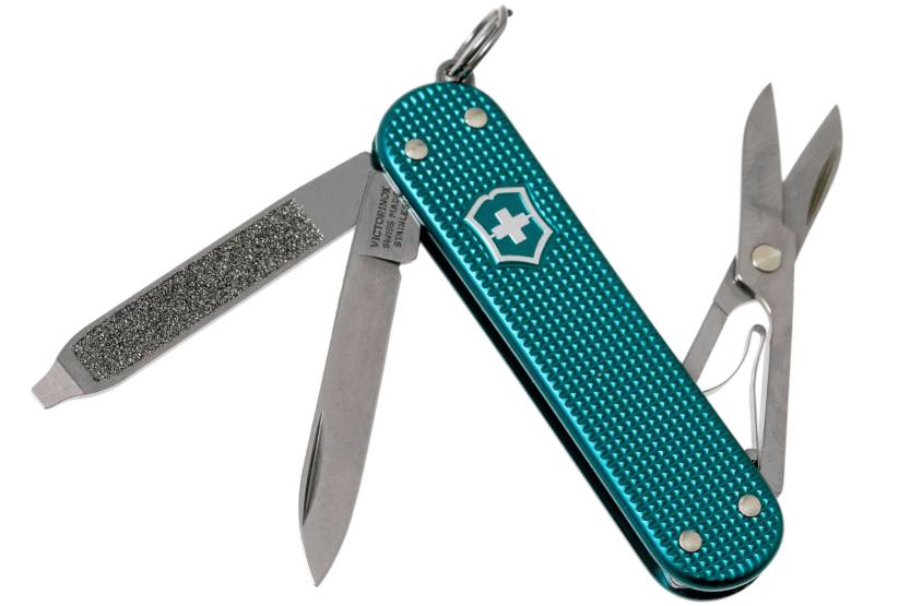 Canivete suíço Victorinox Classic Alox Colors Wild Jungle 58mm 5 funções