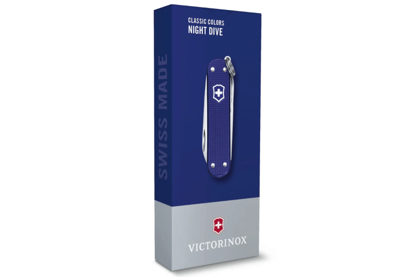 Navaja Suiza Victorinox Classic Alox Colors Night Dive 58mm 5 funciones