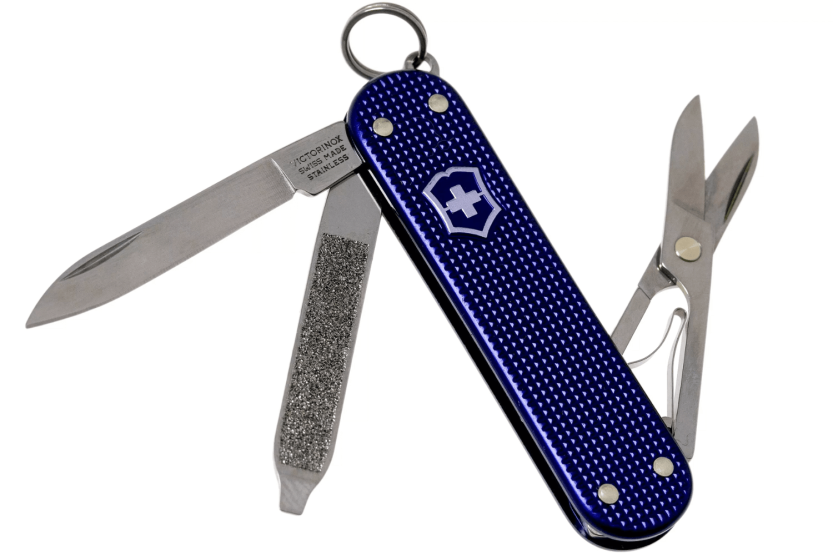 Victorinox schweizisk fickkniv Classic Alox Colors Night Dive 58mm 5 funktioner