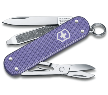 Navaja Suiza Victorinox Classic Alox Colores Lanvender Eléctrica 58mm 5 funciones