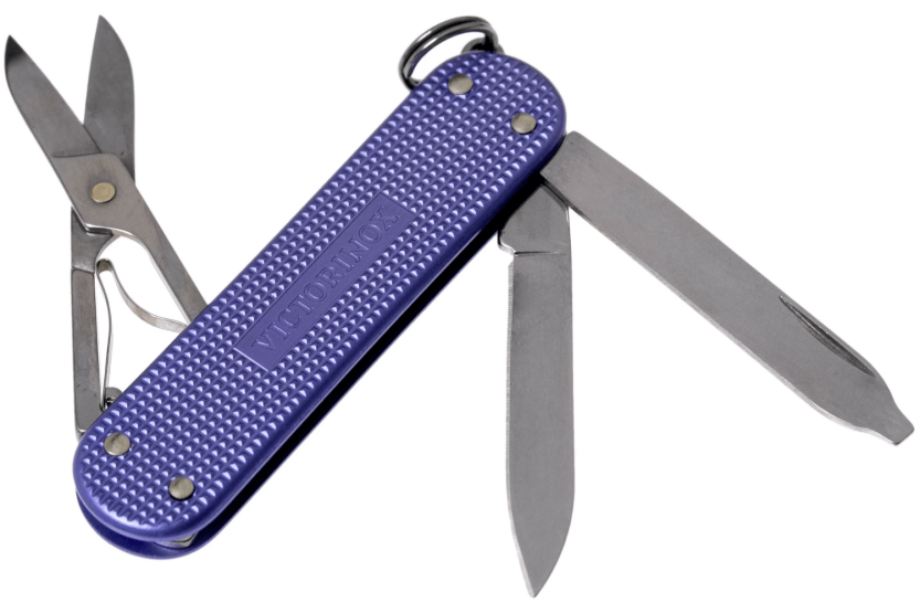 Schweizer Messer Victorinox Classic Alox Colors Electric Lanvender 58mm 5 Funktionen