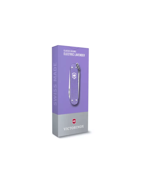 Victorinox Coltello svizzero Classic Alox Colors Electric Lanvender 58 mm 5 funzioni