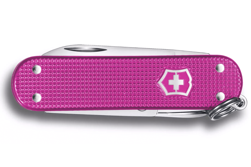 Schweizer Messer Victorinox Classic Alox Colors Flamingo Party 58mm 5 Funktionen