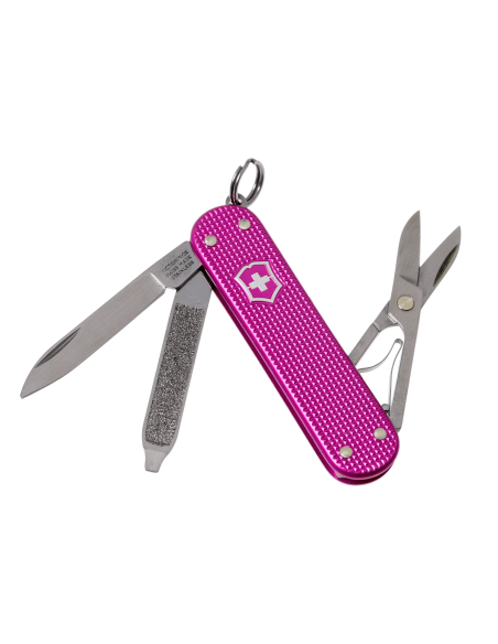 Victorinox Swiss Pocket Knife Classic Alox Colors Flamingo Party 58mm 5 funktioner