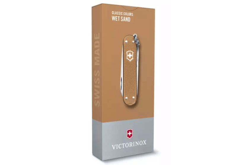 Victorinox Sveitsin taskuveitsi Classic Alox Colors Wet Sand 58mm 5 toimintoa 5 toimintoa