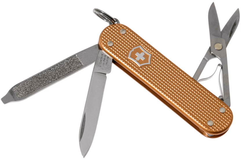 Victorinox Swiss Pocket Knife Classic Alox Colors Wet Sand 58mm 5 funksjoner