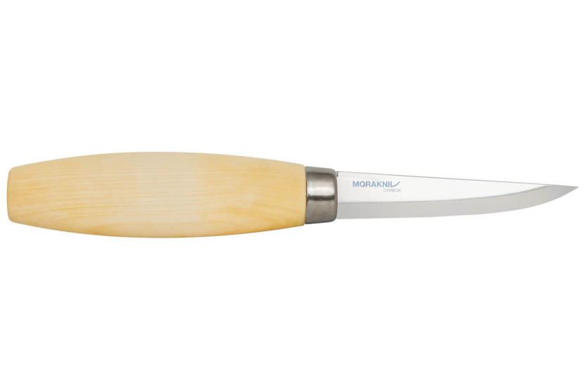Mora 106 vleesmes 8.2cm carbon mes berken handvat + koffer