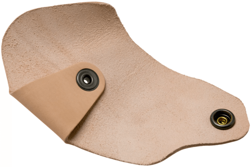 Mora koffer 13468 voor vleesmes 163 in beige leer