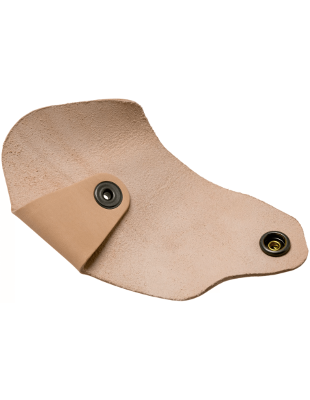 Mora koffer 13468 voor vleesmes 163 in beige leer