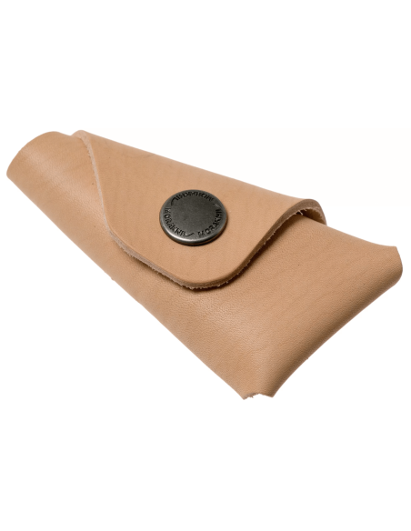 Mora koffer 13468 voor vleesmes 163 in beige leer