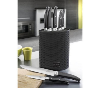 LOU LAGUIOLE svart rund design universalblokk inni PP-fibre 2