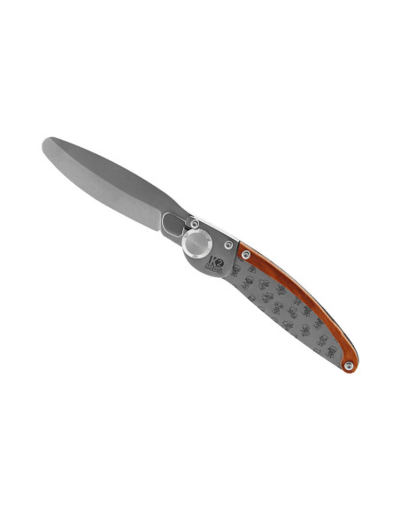 Klappmesser K2 Kids 812173 Edelstahlgriff mit Superheldendekor 9,5cm + Wildlederetui