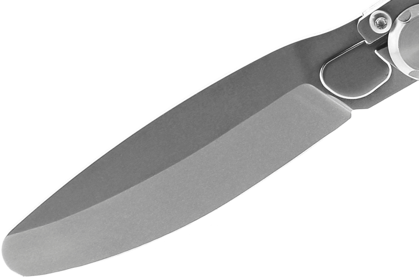 K2 Kids 812174 Coltello pieghevole con manico in acciaio inox da 9,5 cm a motivo di pianeti + fodero in pelle scamosciata