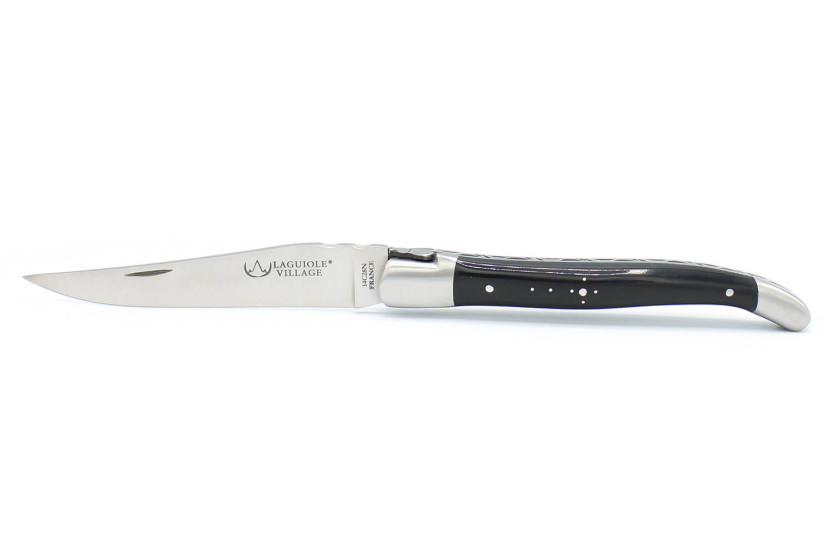 Klappmesser Laguiole Village 12cm Horngriff mit Kropf