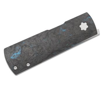 Maserin DAGA 372.B vouwmes 9,5cm koolstofvezel en blauw titanium handvat 2