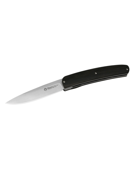 Maserin Mini Gourmet 381.EB vouwmes 10cm ebbenhouten handvat met schede