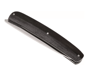 Cuchillo plegable Maserin Mini Gourmet 381.EB 10cm mango de ébano con funda 2