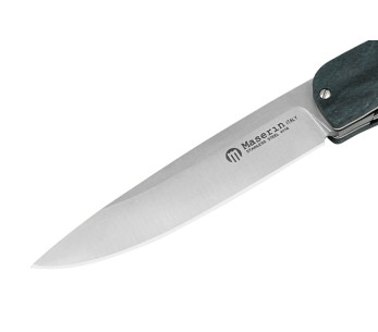 Maserin Mini Gourmet vouwmes 381-FB blauw beuken handvat 10cm 2