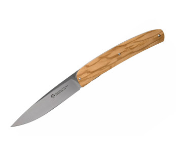 Maserin Mini Gourmet vouwmes 381.OL 10cm olijfhouten handvat