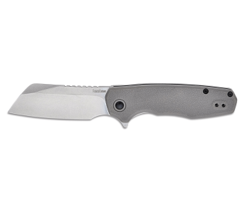 KS.1414 Coltello pieghevole Kershaw Wharf con manico in nylon rinforzato con fibra di vetro grigio 10 cm