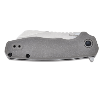 KS.1414 Coltello pieghevole Kershaw Wharf con manico in nylon rinforzato con fibra di vetro grigio 10 cm 2