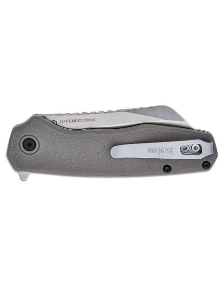 Kershaw Wharf KS.1414 Foldekniv grå glassfiberforsterket nylonhåndtak 10 cm