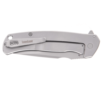 Navalha dobrável Kershaw Scour KS.1416 com cabo de aço inoxidável de 11 cm 2