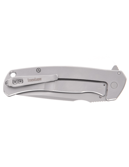 Coltello pieghevole Kershaw Scour KS.1416 con manico in acciaio inox da 11 cm