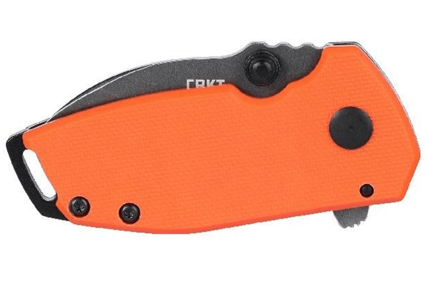 CRKT Squid Compact taittoveitsi 2486.CR G10 kahva Oranssi 7.4cm