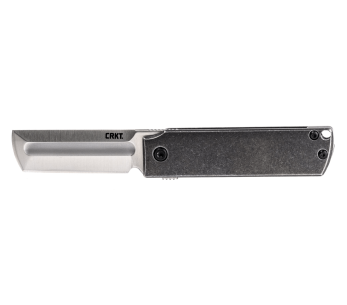 CRKT MinimalX 5915.CR navaja plegable 8cm mango de acero inoxidable + clip de bolsillo