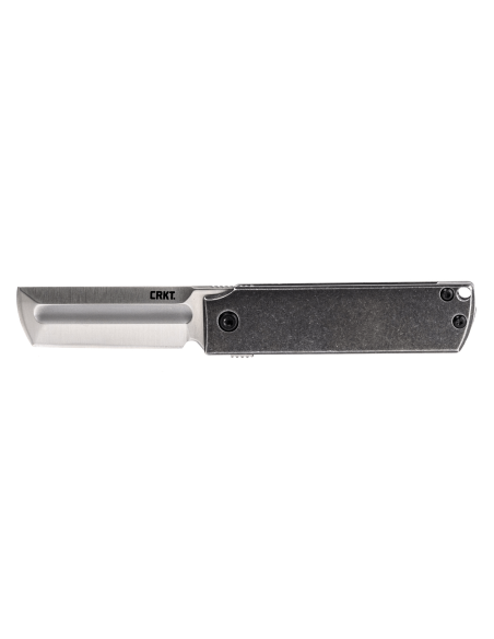 CRKT MinimalX 5915.CR coltello pieghevole 8cm manico in acciaio inox + clip da tasca