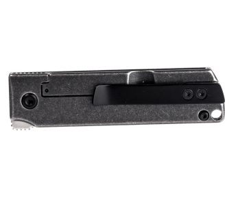 CRKT MinimalX 5915.CR navaja plegable 8cm mango de acero inoxidable + clip de bolsillo 2