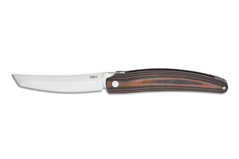 CRKT Ancestor 5930.CR foldekniv 11,7 cm sort og brunt G10-håndtag
