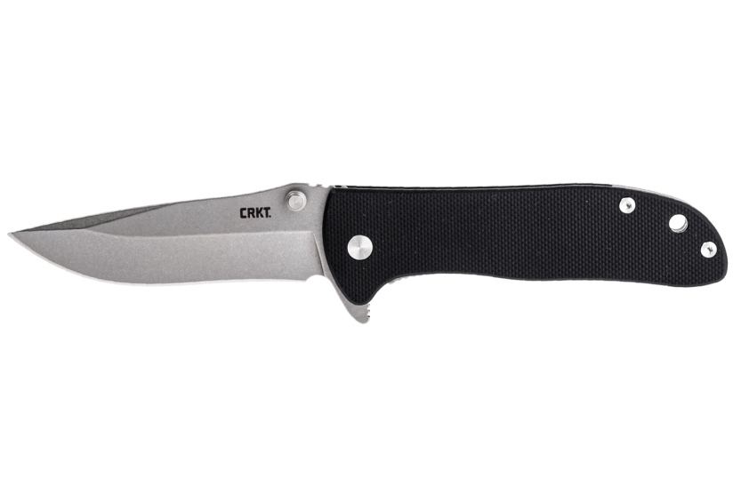 CRKT Drifter 6450D2.CR fällkniv 9,2 cm svart G10-handtag + fickklämma