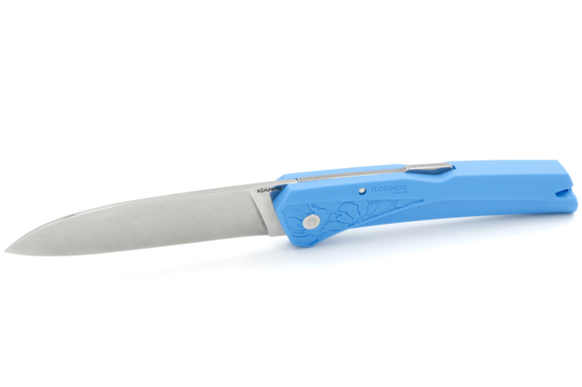 Coltello pieghevole Florinox Kiana 11,3 cm manico blu in poliammide/fibra di vetro