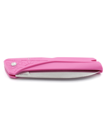 Faca dobrável Florinox Kiana 11,3 cm cabo de poliamida/fibra de vidro cor-de-rosa