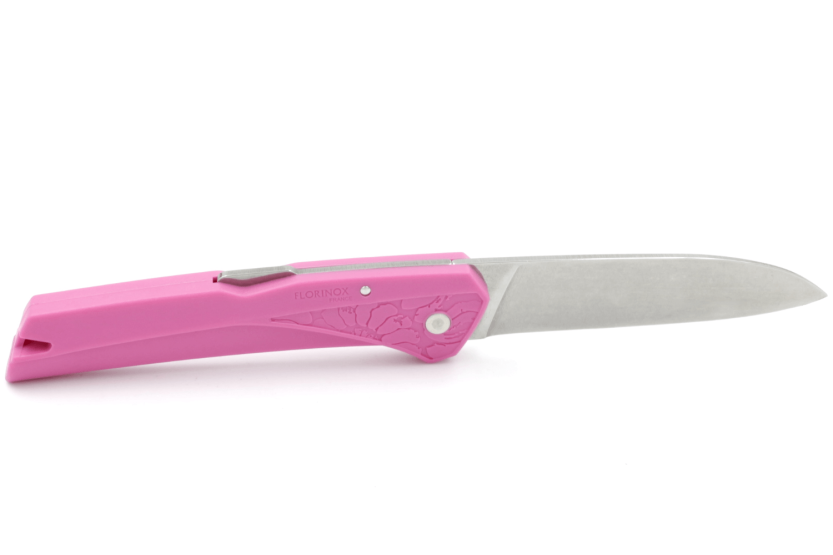 Florinox Kiana folding knife pink polyamide/fiberglass handle 11.3cm