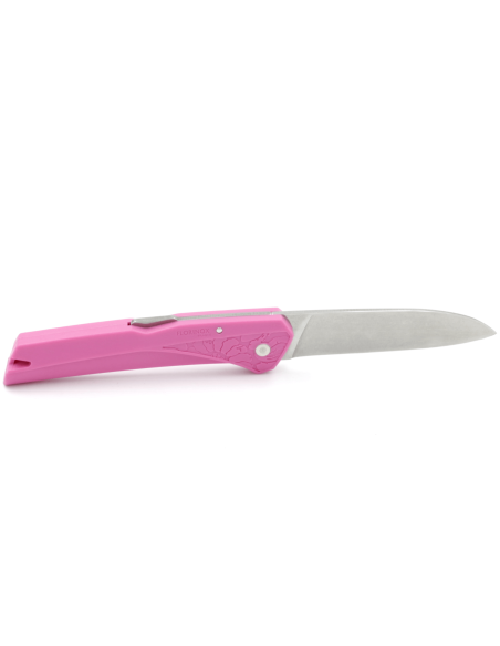Coltello pieghevole Florinox Kiana 11,3 cm manico in poliammide/fibra di vetro rosa
