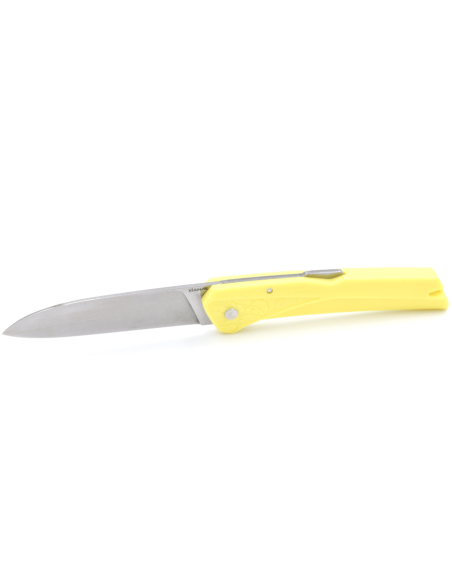 Coltello pieghevole Florinox Kiana 11,3 cm manico giallo in poliammide/fibra di vetro