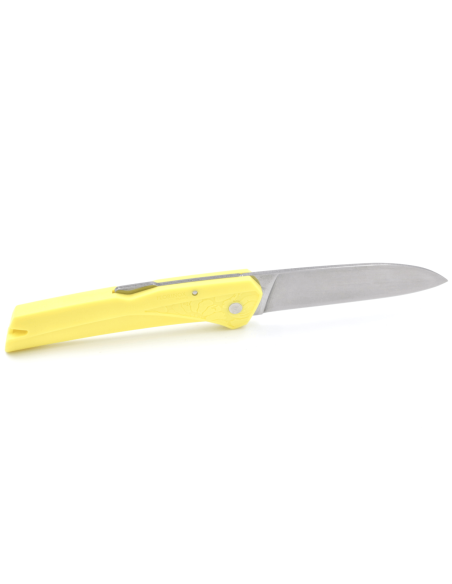 Faca dobrável Florinox Kiana 11,3 cm cabo amarelo em poliamida/fibra de vidro
