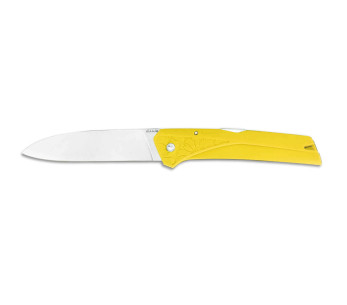 Faca dobrável Florinox Kiana 11,3 cm cabo amarelo em poliamida/fibra de vidro