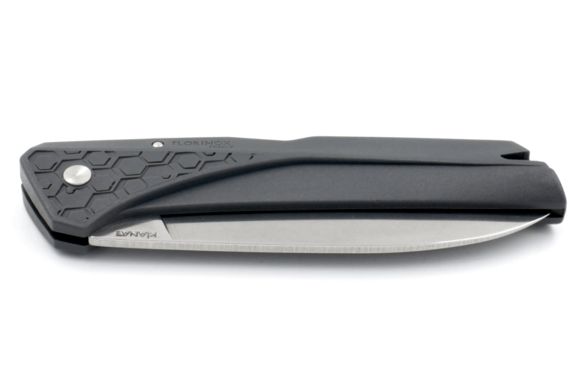 Florinox Kiana foldekniv Antracitgråt polyamid/glasfiberhåndtag 11,3 cm