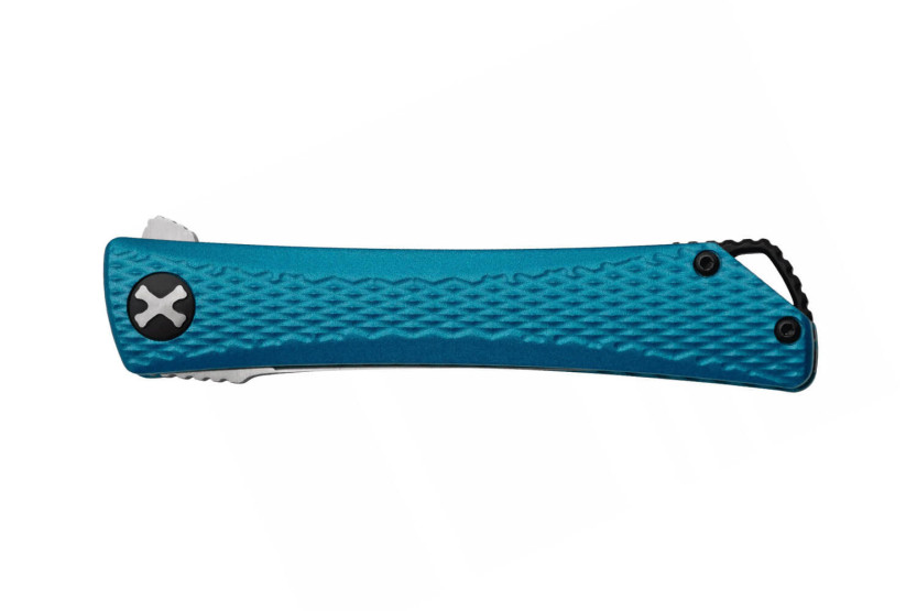 CRKT Kalbi 7540 foldekniv 10,2 cm med blått aluminiumshåndtak
