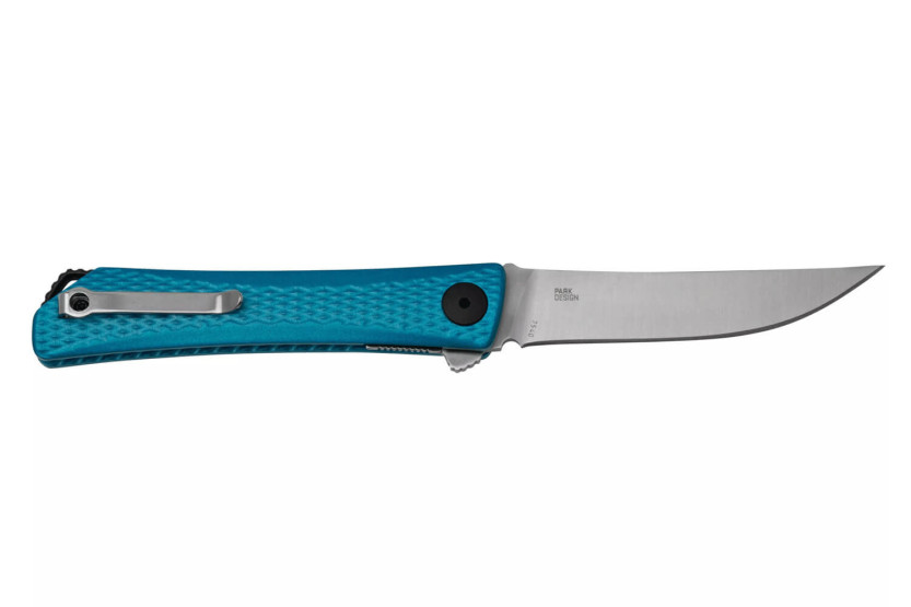 CRKT Kalbi 7540 folding knife 10.2cm blue aluminium handle